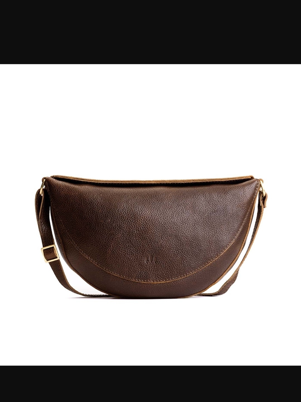 Portland Leather Koala Sling Bag Coldbrew